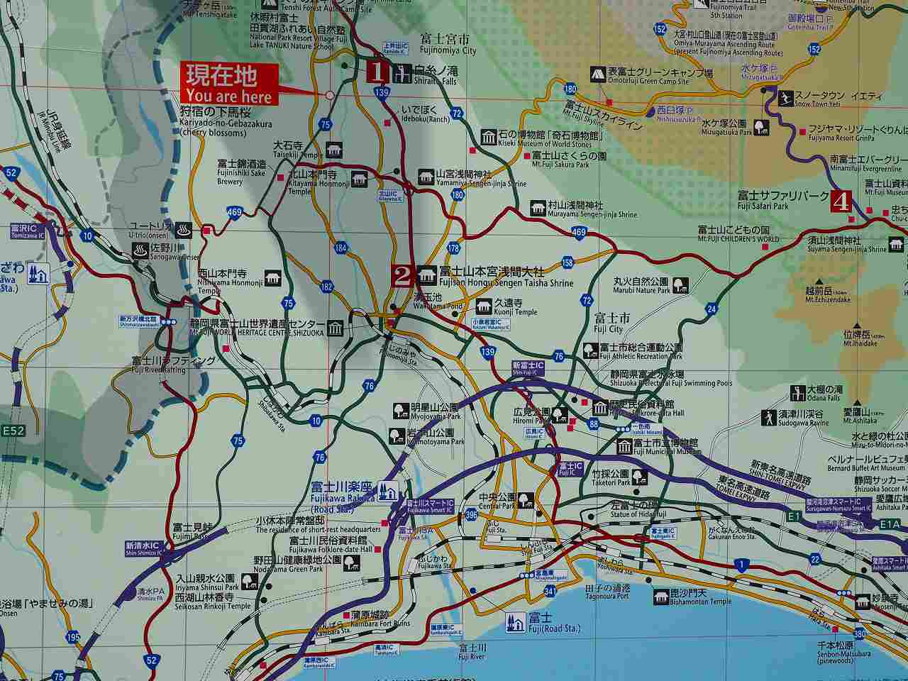 富士宮地図