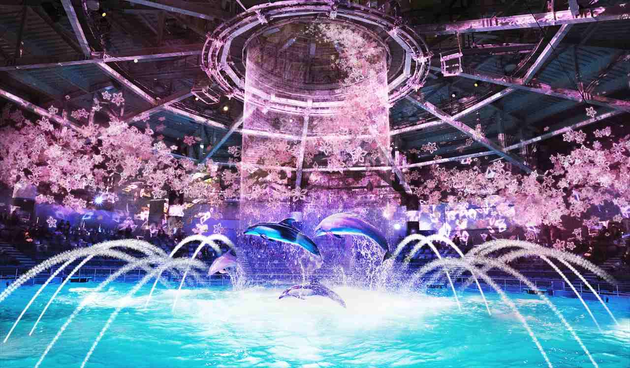 桜×水族館で何が起こる!?品川アクアパークでネイキッドの春限定イベント開催