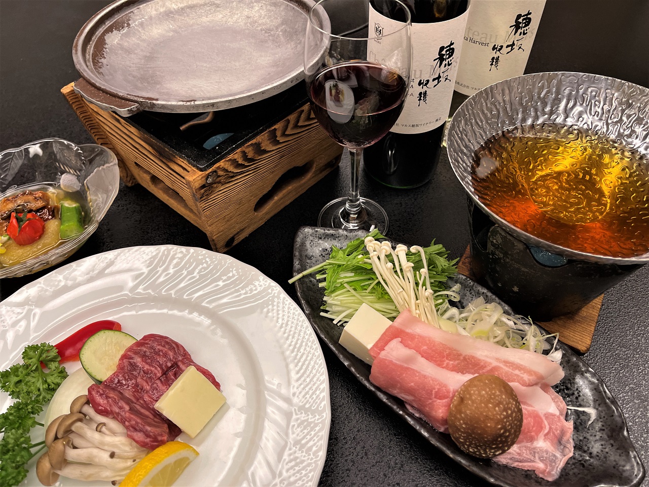 ホテル八田の夕食