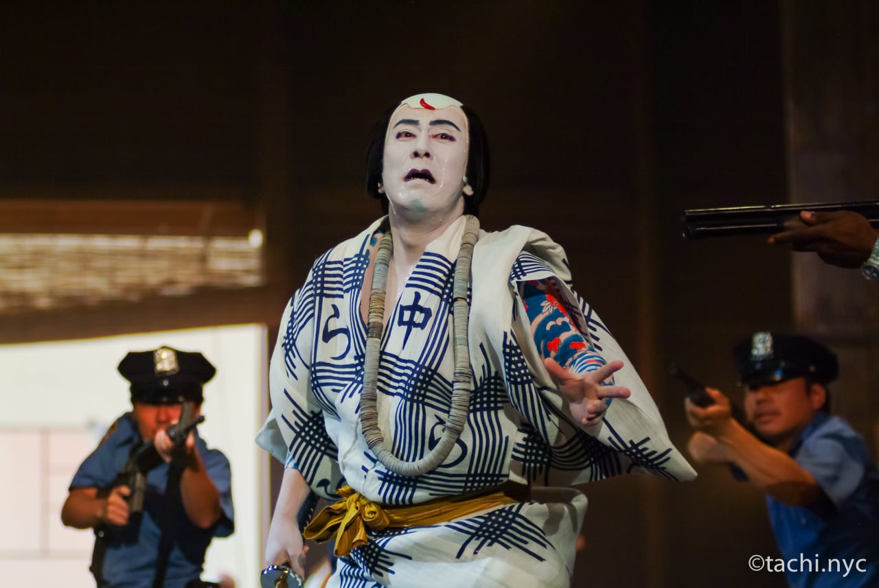 平成中村座の歌舞伎公演『夏祭浪花鑑（なつまつりなにわかがみ）』