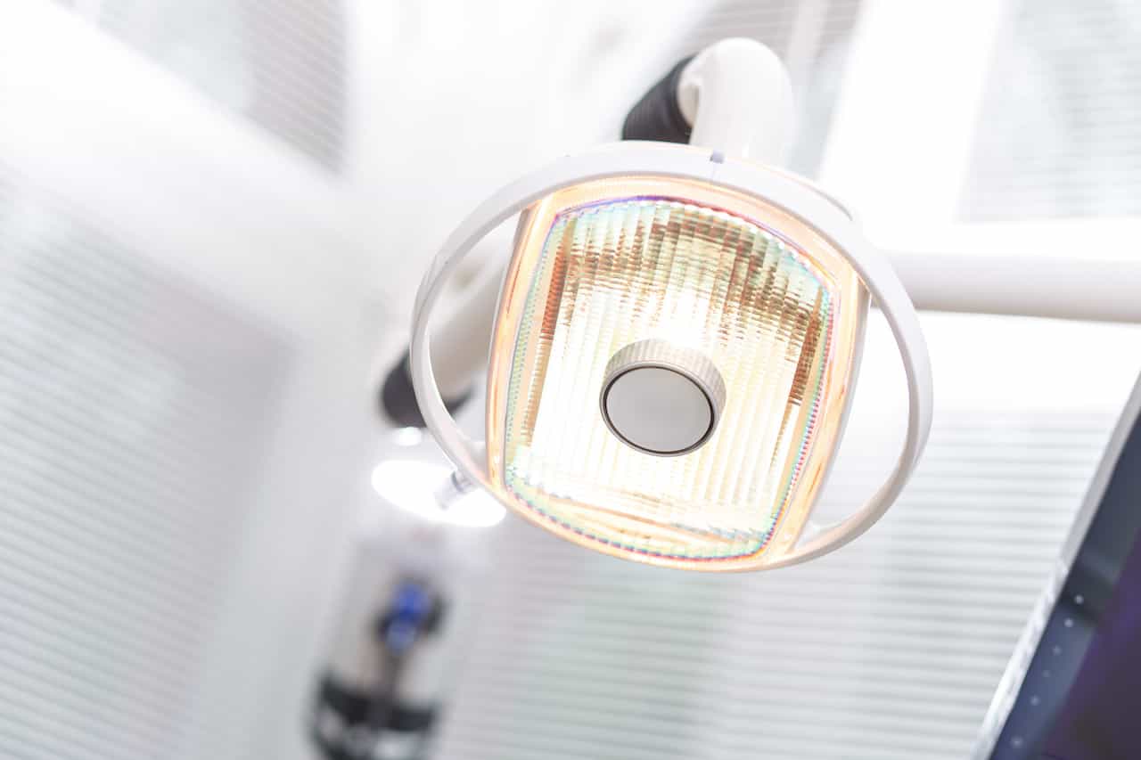 歯科医院の照明