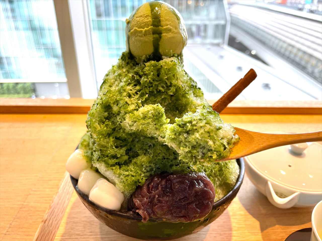 【渋谷ヒカリエ ShinQs】上品な大人の味！期間限定の抹茶かき氷を「然花抄院」で満喫