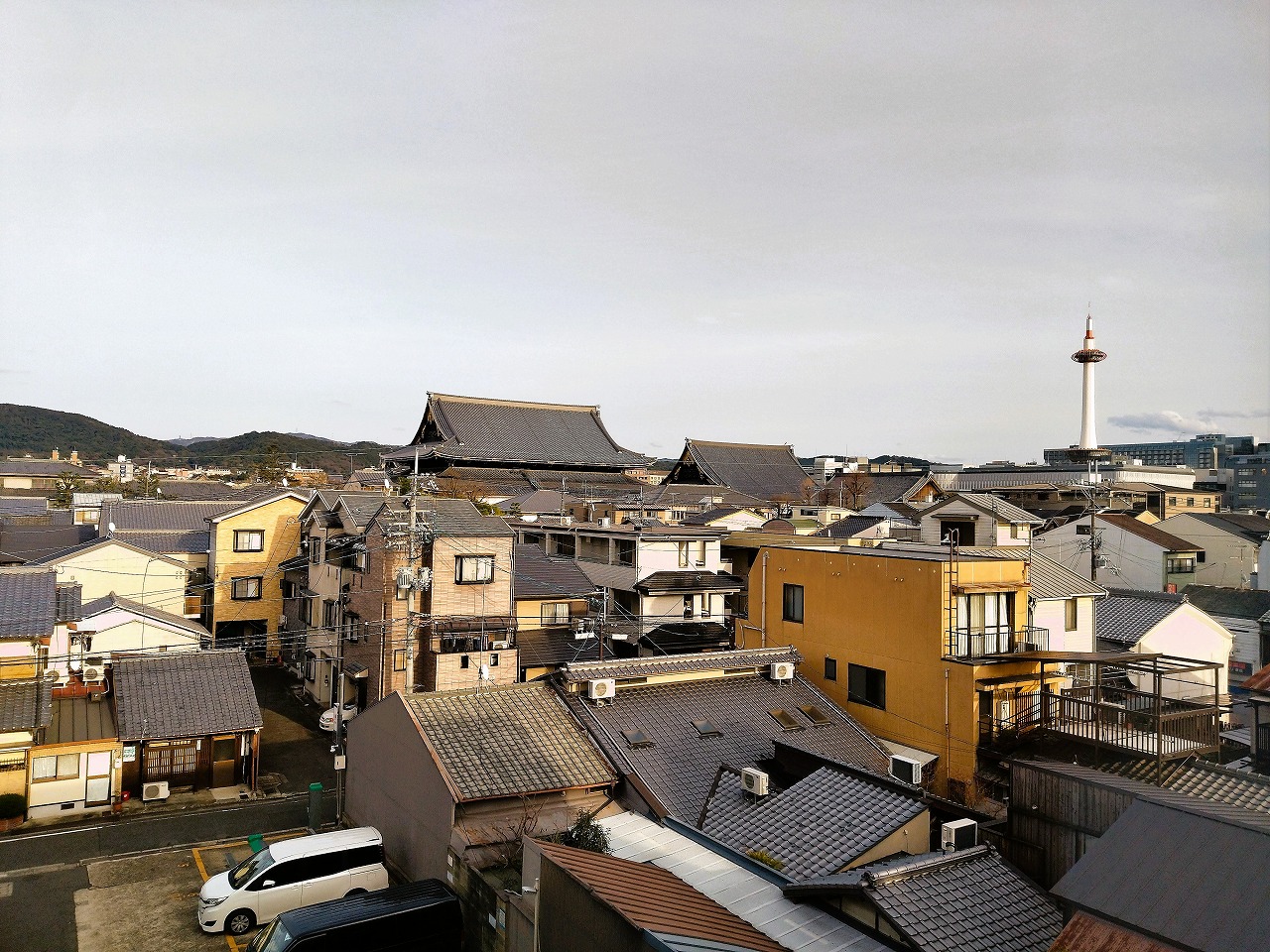 hotel tou nishinotoin kyoto眺め