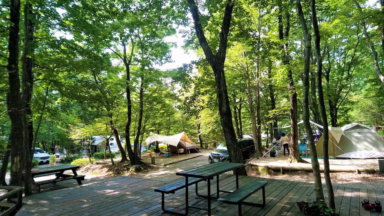 栃木県・メープル那須高原キャンプグランド