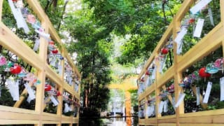 東京都中央区・「ECO EDO 日本橋 2022」森の風鈴小径2