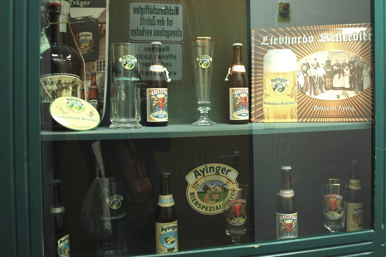 ミュンヘン郊外のビール醸造所「アインガー」