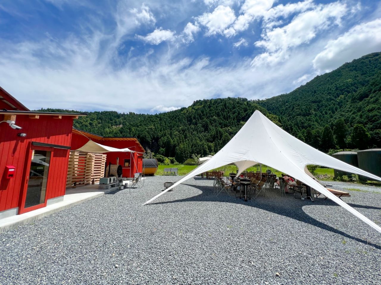 【予約受付開始】7月オープン！美食×大自然の贅沢グランピング「京都美山かやぶきの里」