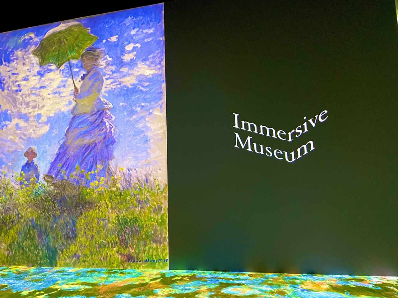 【話題の没入型アート展】モネの睡蓮も！「イマーシブミュージアム」で360度印象派の世界を体験