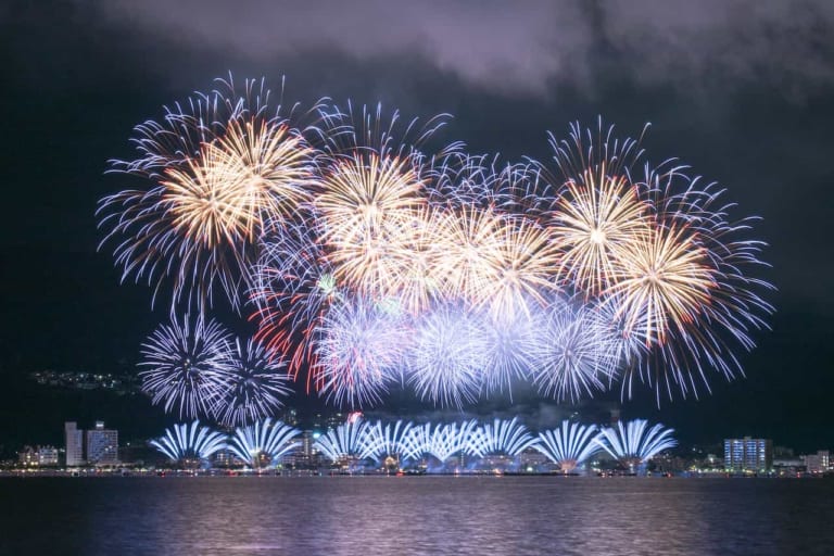 諏訪湖祭湖上花火大会 チケット2枚 - チケット