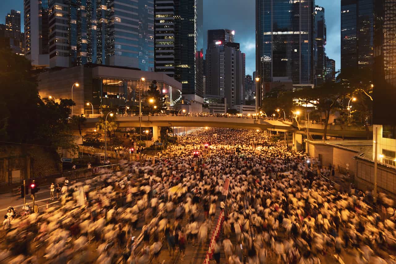 2019年の香港民主化デモ