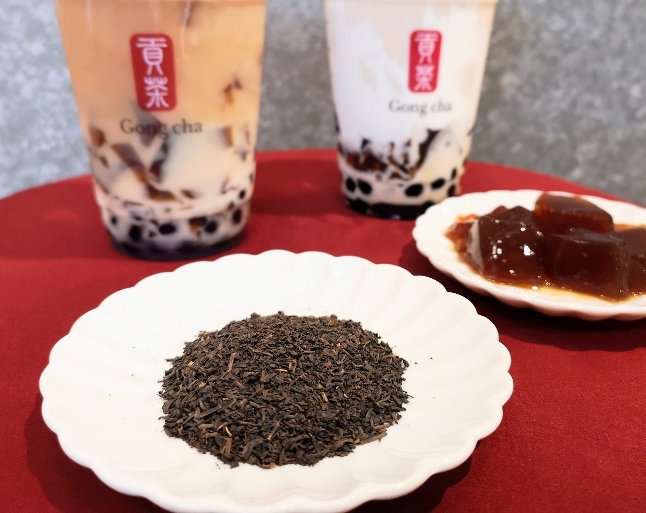 ゴンチャ（Gong cha）「Queen’s Milk Tea」「Queen’s Frozen Tea」キームンティーの茶葉
