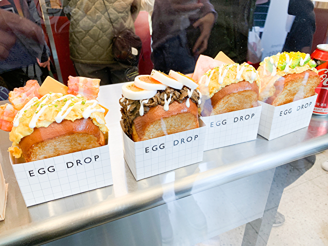 【韓国・ソウル】１時間待ちしても食べたい絶品卵サンド「EGG DROP」