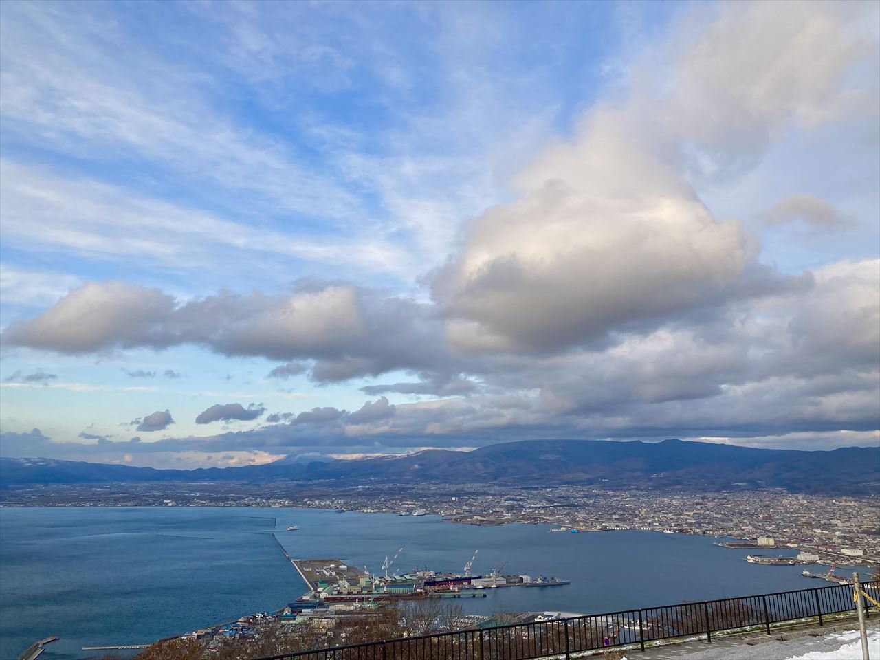 函館山　山頂広場からの眺め