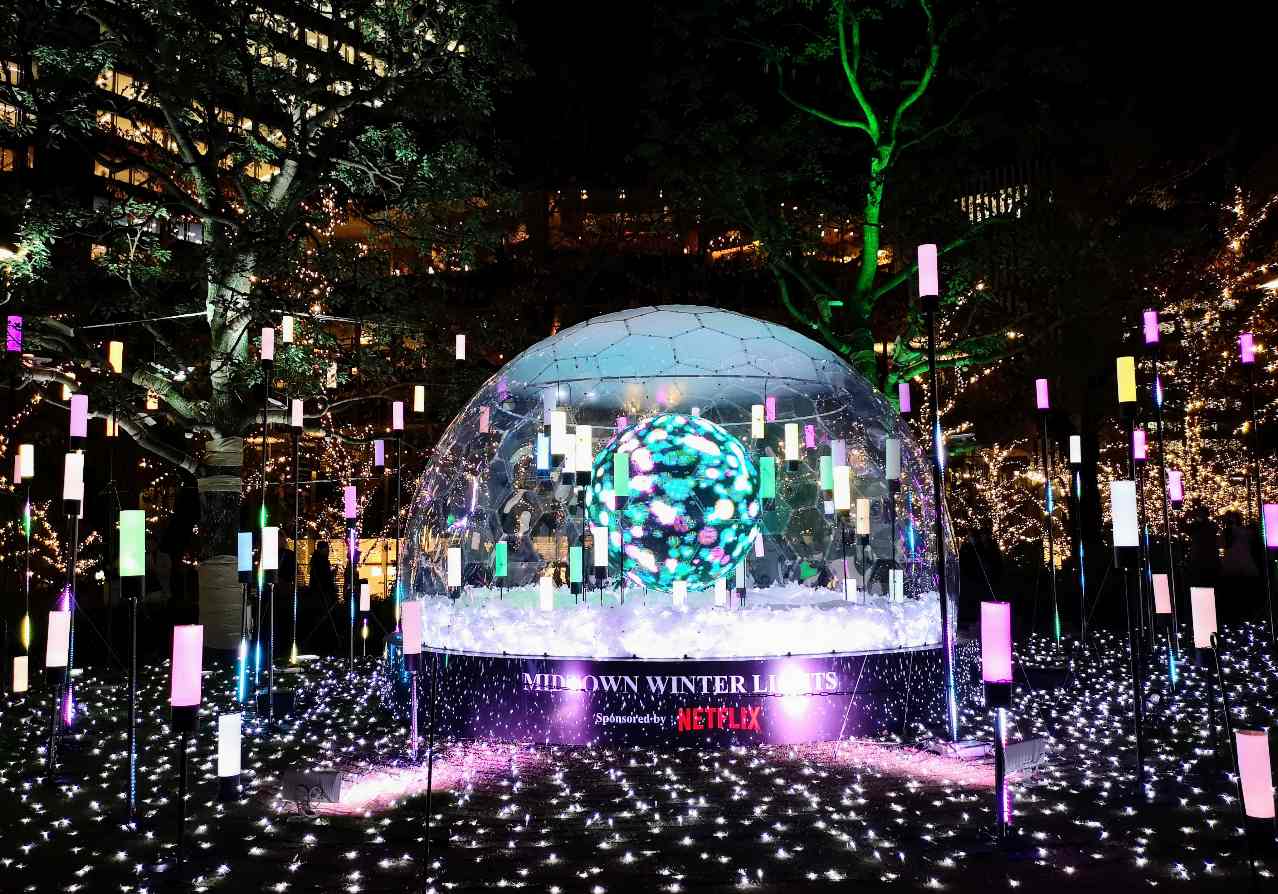 東京都港区・「東京ミッドタウン」MIDTOWN CHRISTMAS 2022（CHRISTMAS STORY LIGHTS）2