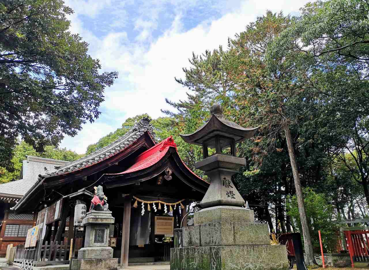 愛知県清須市・「清州山王宮日吉神社」神殿