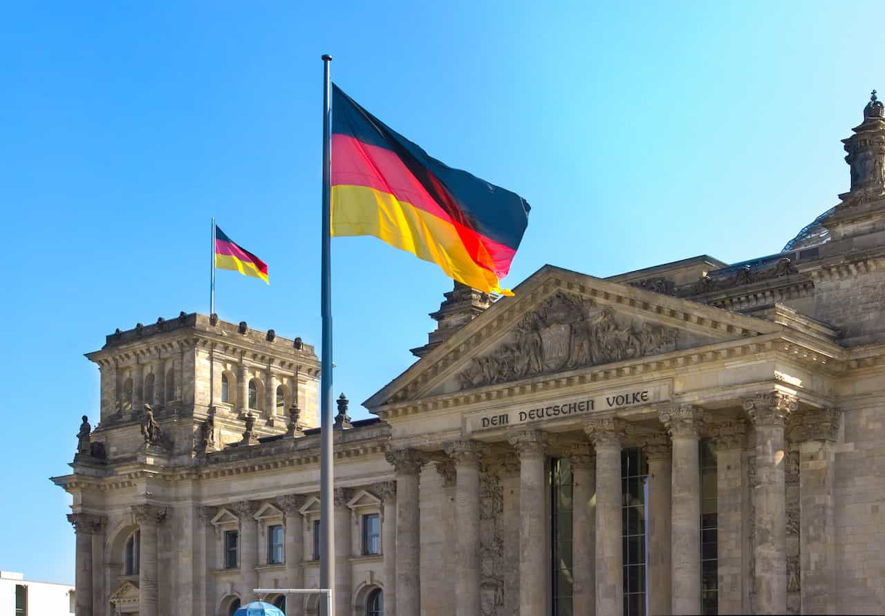 ドイツ・ベルリンの国会議事堂