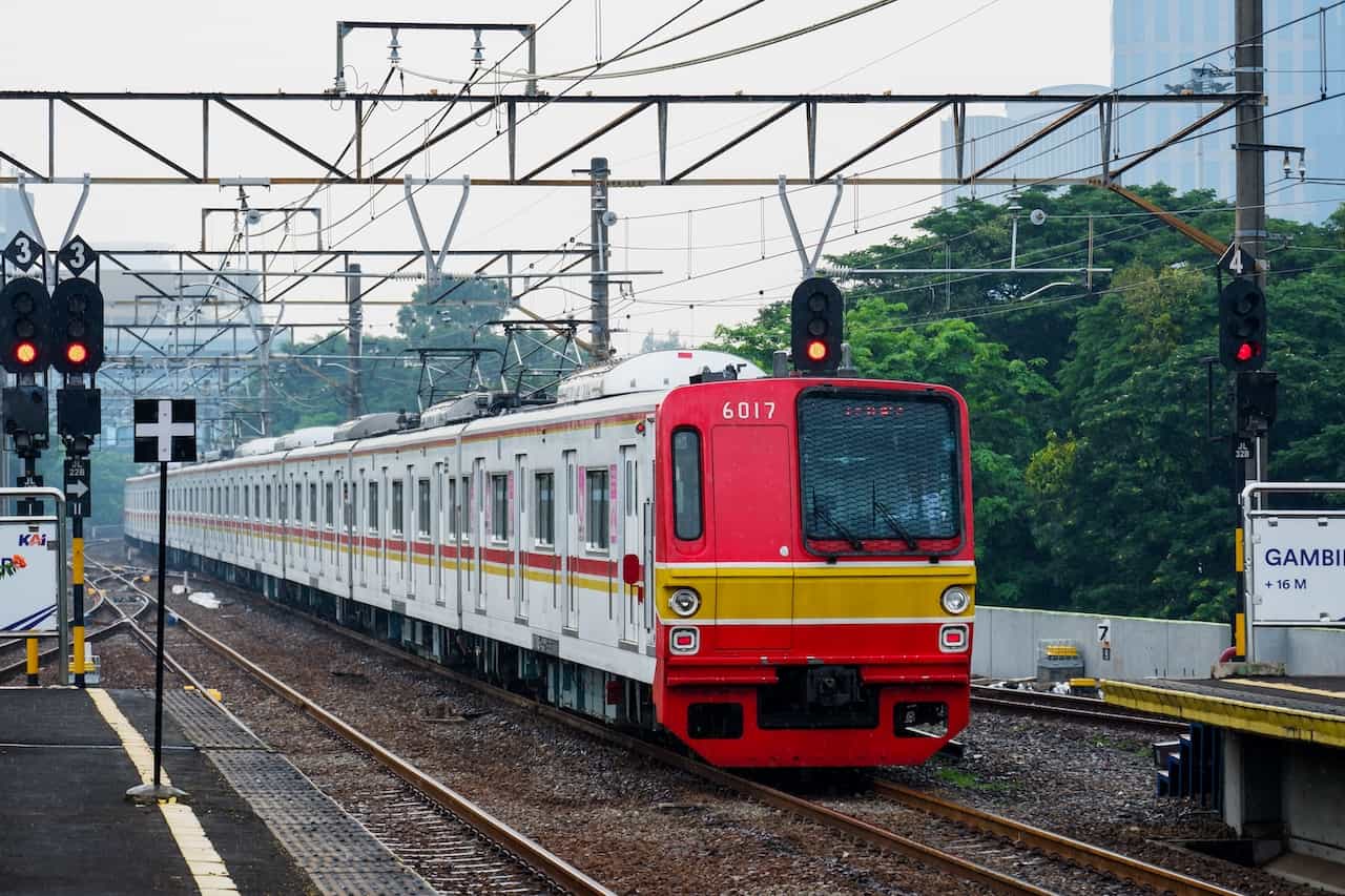 ジャカルタの鉄道
