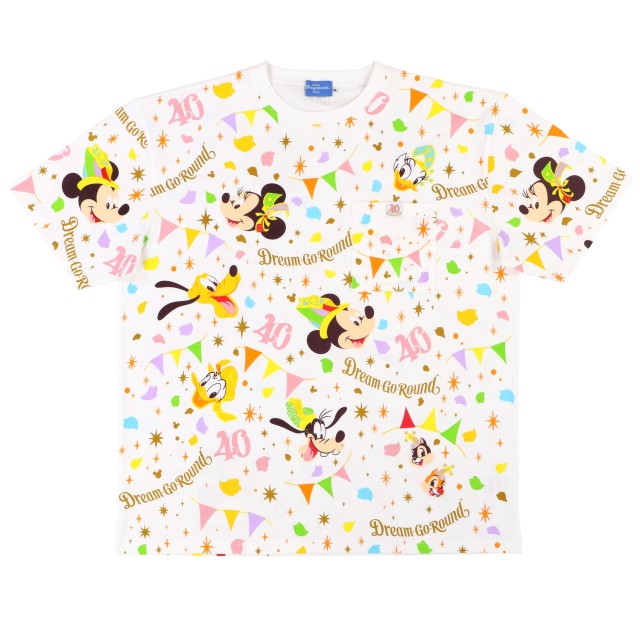 東京ディズニーリゾート40周年記念Tシャツ1