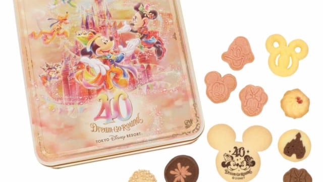 ディズニー　40周年　新品・未開封　缶のお菓子
