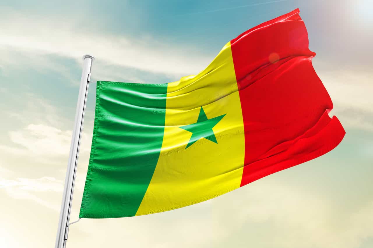 セネガルの国旗