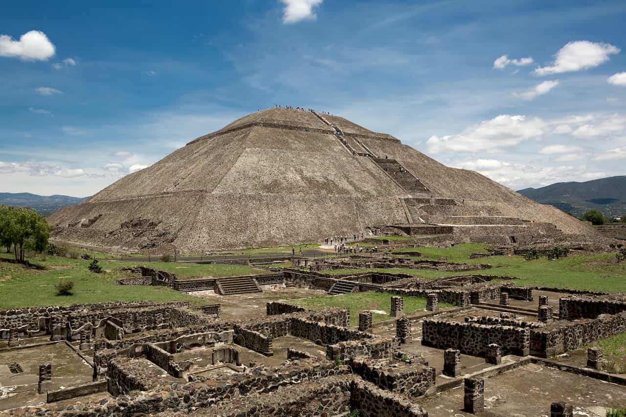 メキシコのテオティワカン遺跡