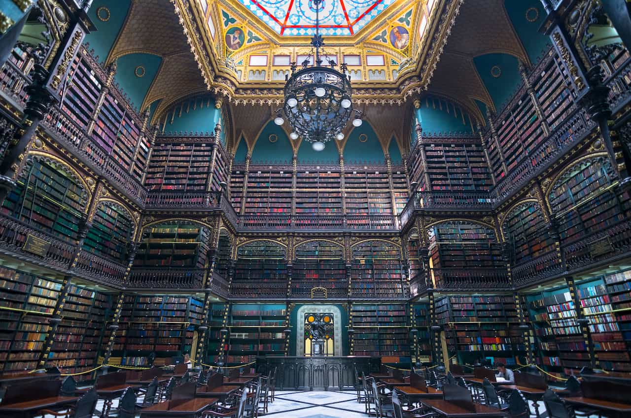 ポルトガル王室図書館／リオデジャネイロ（ブラジル）
