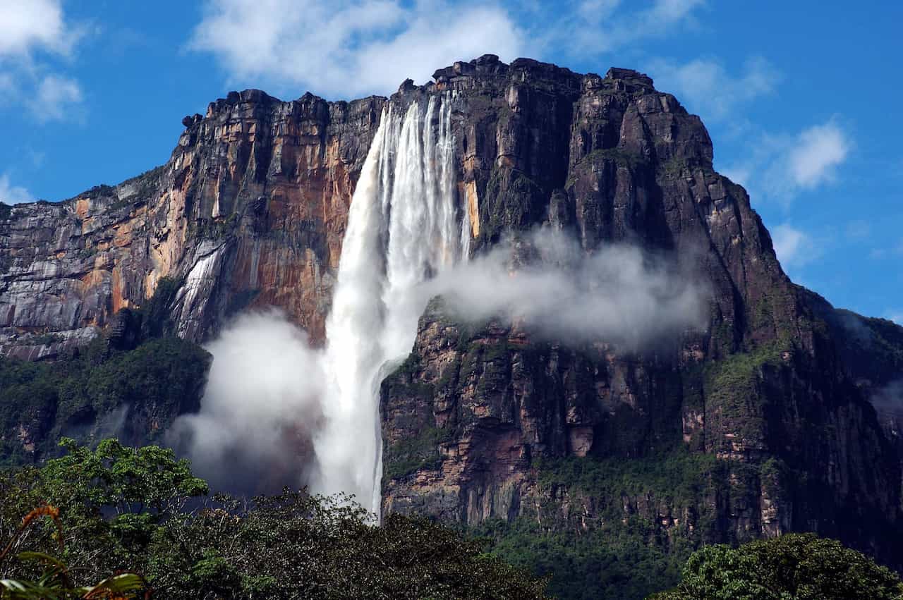 ベネズエラ・カナイマ国立公園・エンジェルフォール