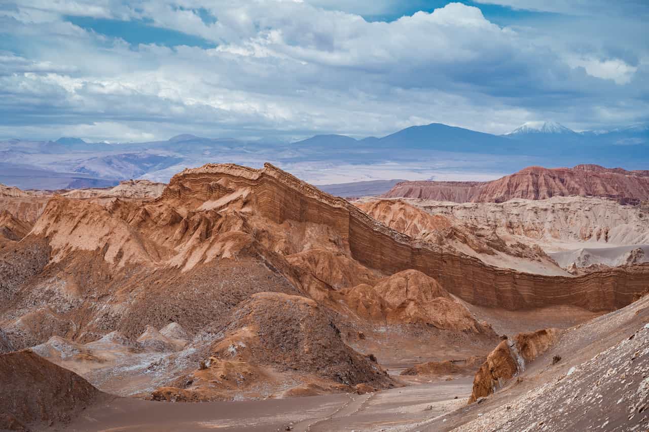 チリ・アタカマ砂漠