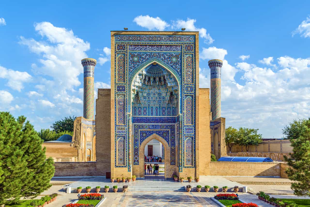 ウズベキスタン・グーリ・アミール廟 