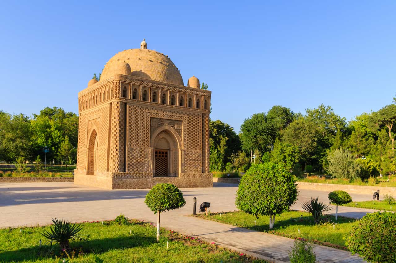 ウズベキスタン・イスマーイール・サーマーニ廟