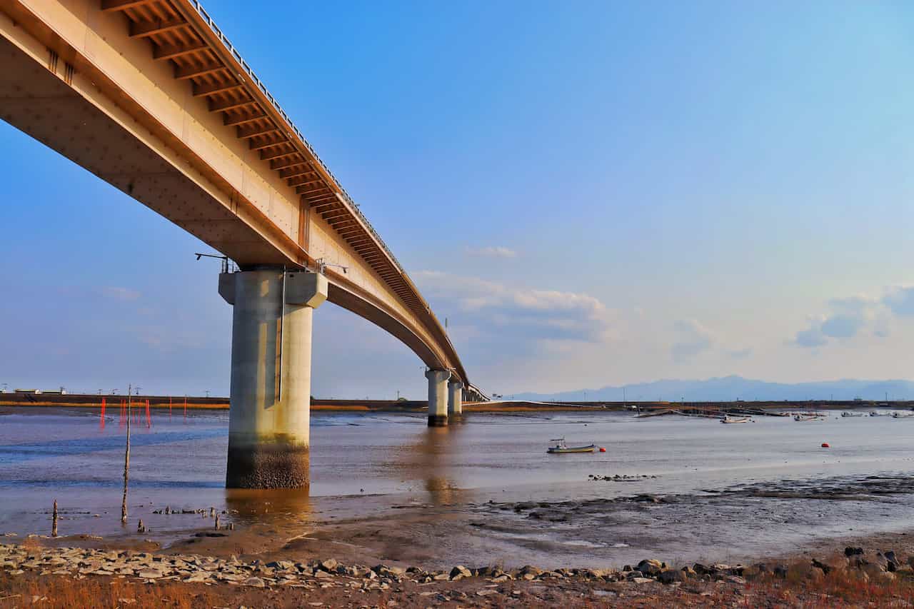 佐賀県・六角川大橋