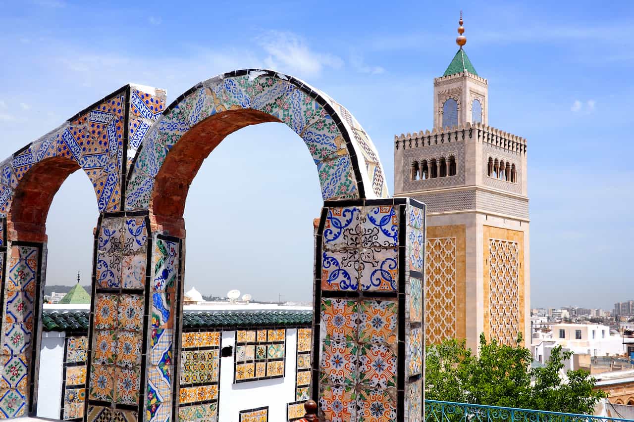 チュニジア・チュニスのグランド・モスク