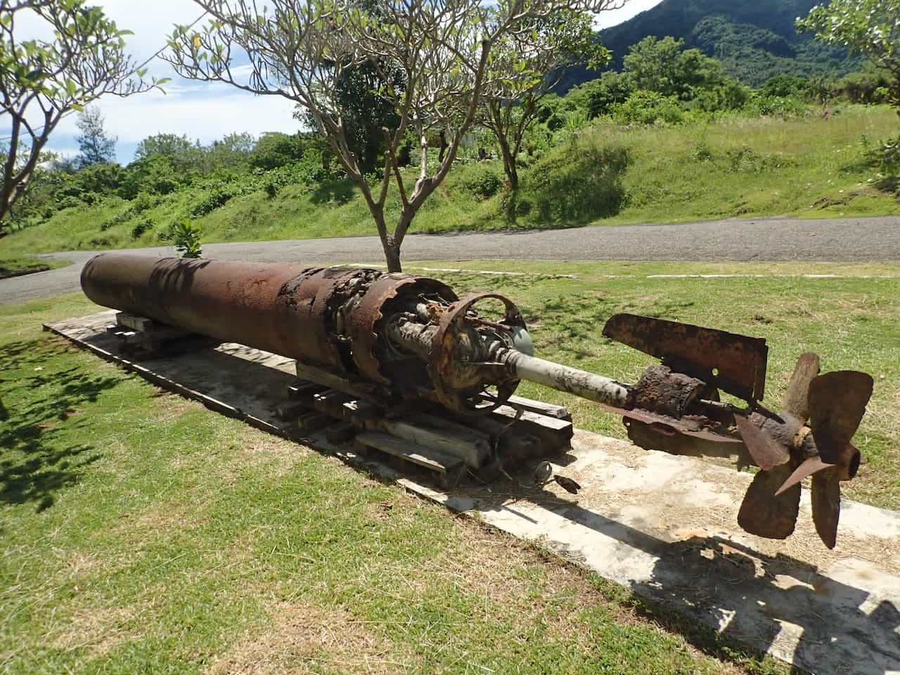 パプアニューギニア・ラバウルの戦争遺物
