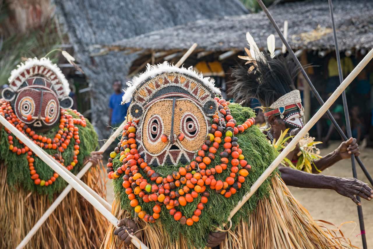 パプアニューギニア・ワニ祭り