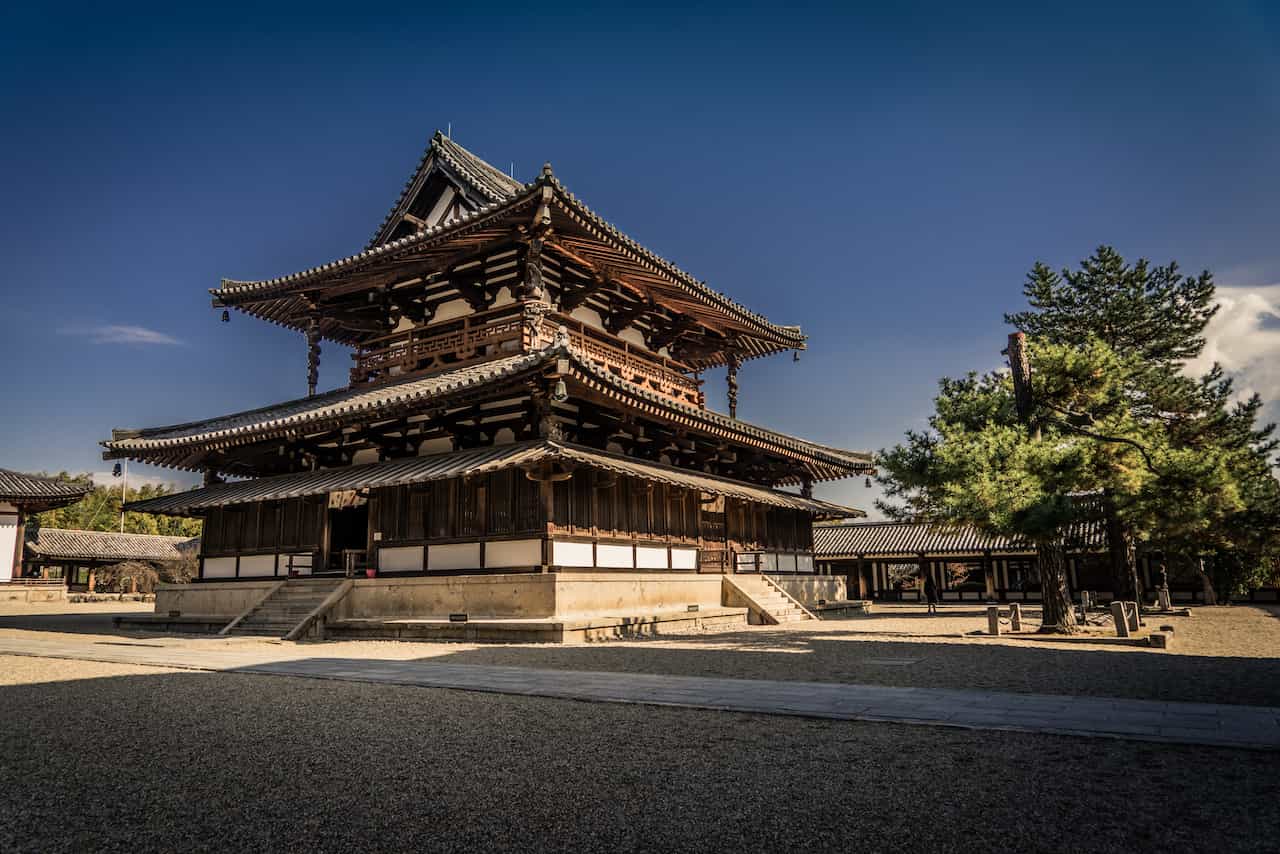 奈良県法隆寺金堂