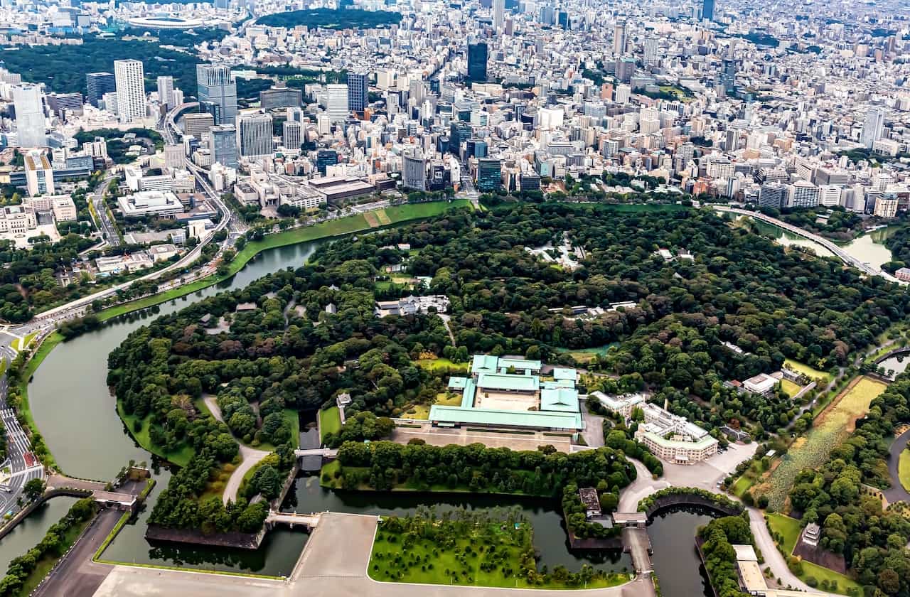 皇居の風景（東京都）