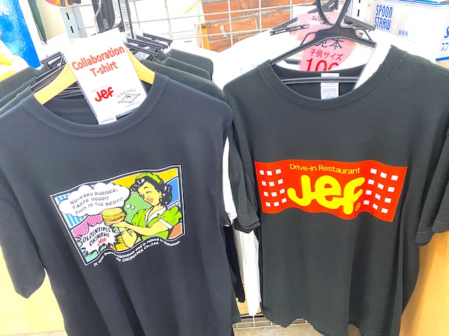 沖縄限定ファストフード Jef ジェフ Tシャツ