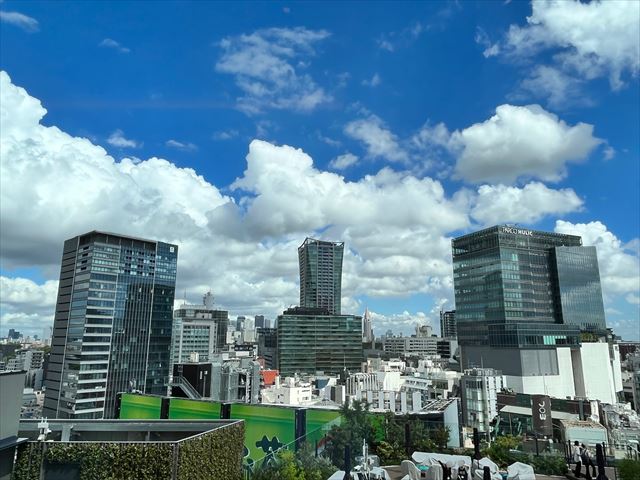 ホテルインディゴ東京渋谷　12階からの眺望