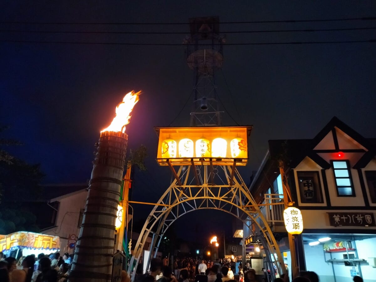 吉田の火祭り11