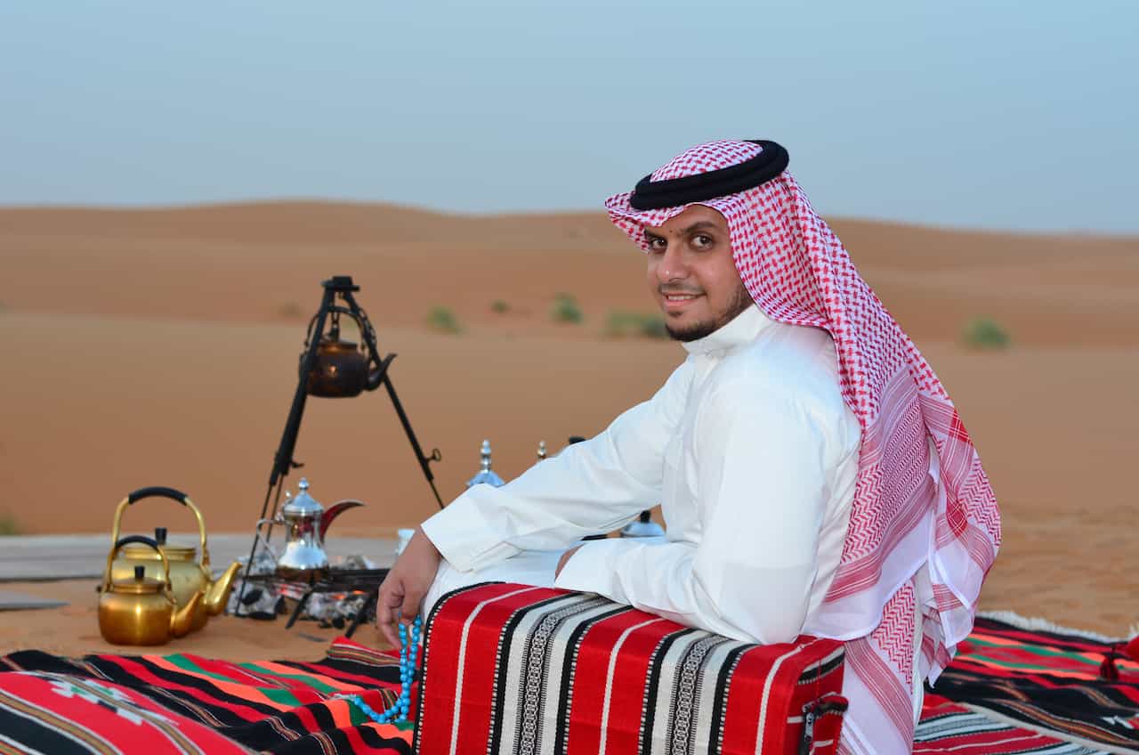 サウジアラビアの男性のイメージ
