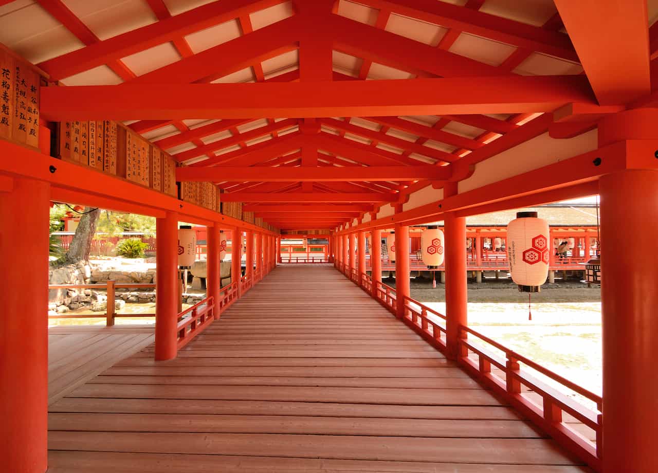 厳島神社・廻廊
