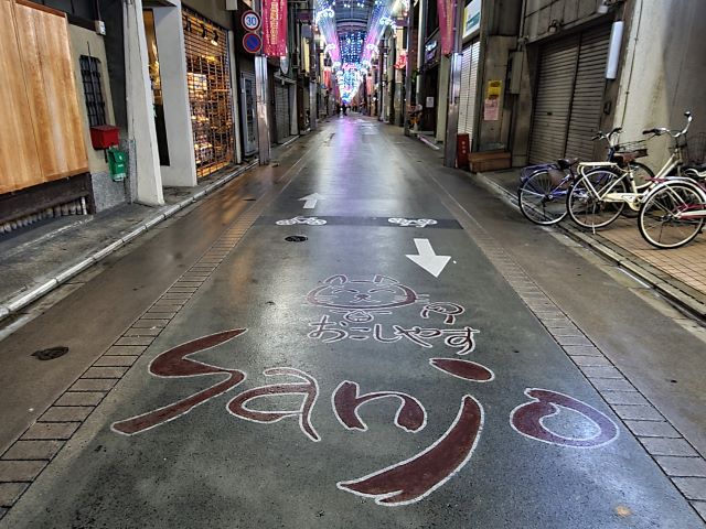 京都を代表する老舗の商店街「京都三条会商店街」（京都府京都市）。