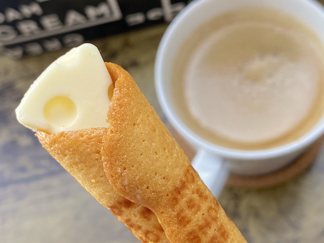 大丸札幌店　スノーチーズ　スノーホワイトチーズ　コーヒー　実食