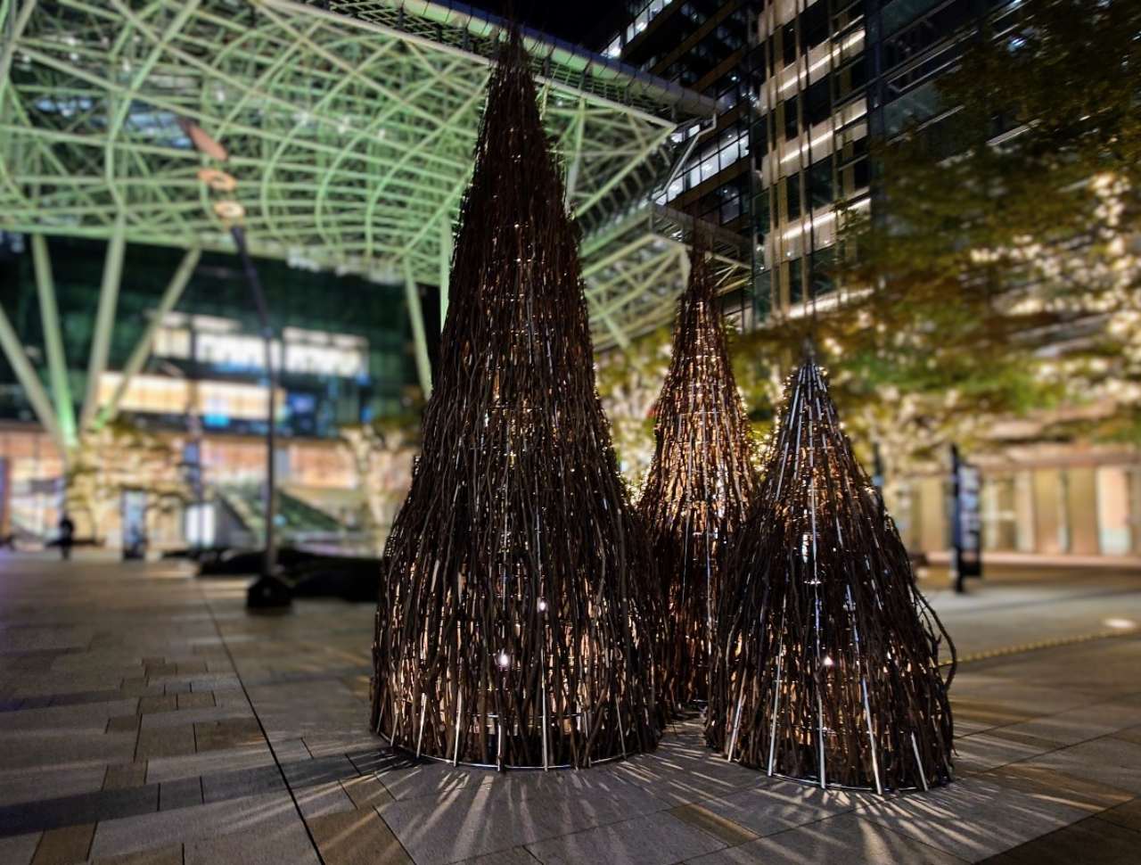東京都港区・東京ミッドタウン「MIDTOWN CHRISTMAS 2023」（Sustainable Christmas tree）