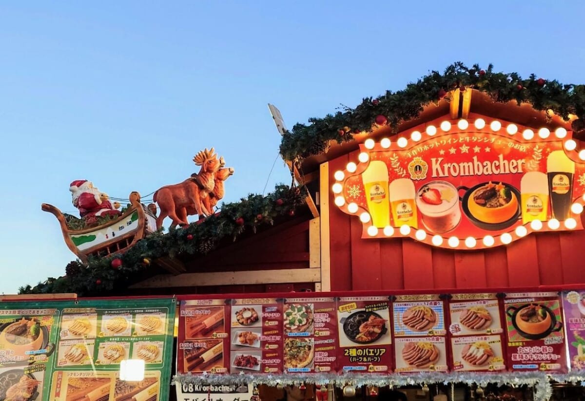 神奈川県横浜市・横浜赤レンガ倉庫「Christmas Market in 横浜赤レンガ倉庫」飲食ブース