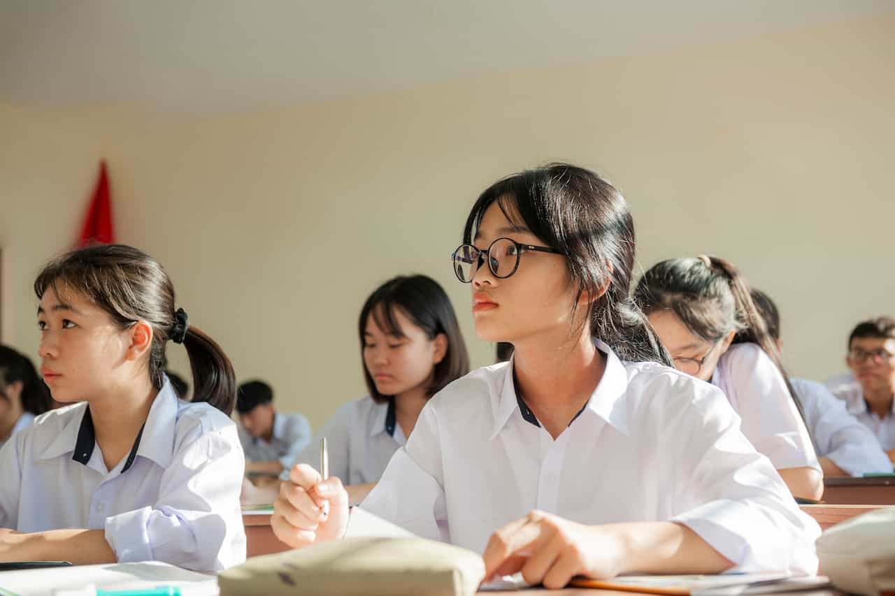 ベトナムの授業のイメージ