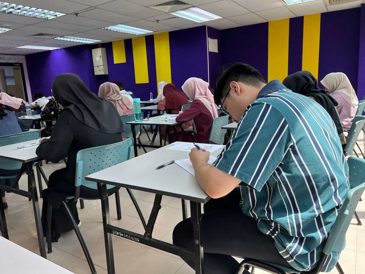 マレーシアの授業のイメージ
