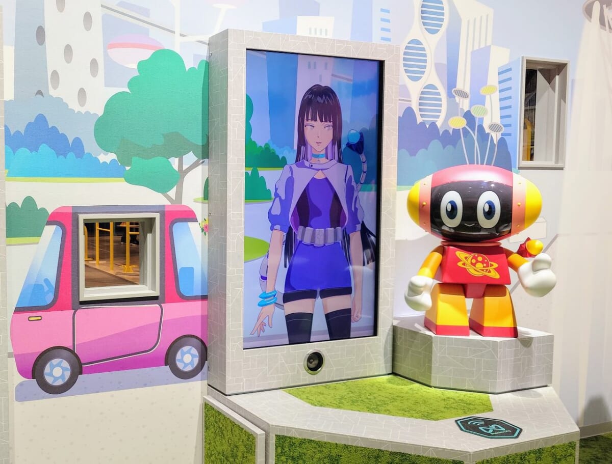 東京都江東区・日本科学未来館・「ナナイロクエスト -ロボットと生きる未来のものがたり」展示展示外観