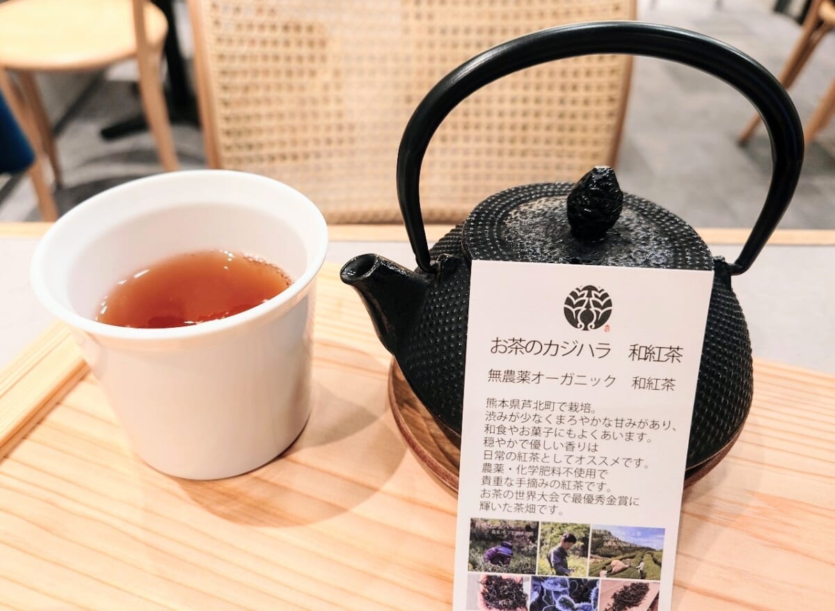 熊本県熊本市・Japanese sweet＆cafe「MARUIWA‐まるいわ‐」和紅茶