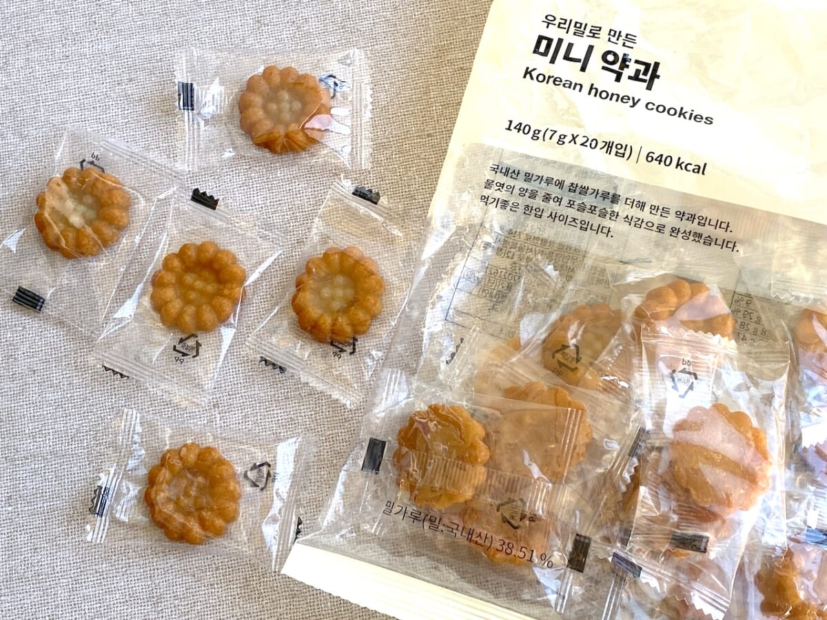 韓国　無印良品　ミニ薬菓（ヤッカ）　お土産